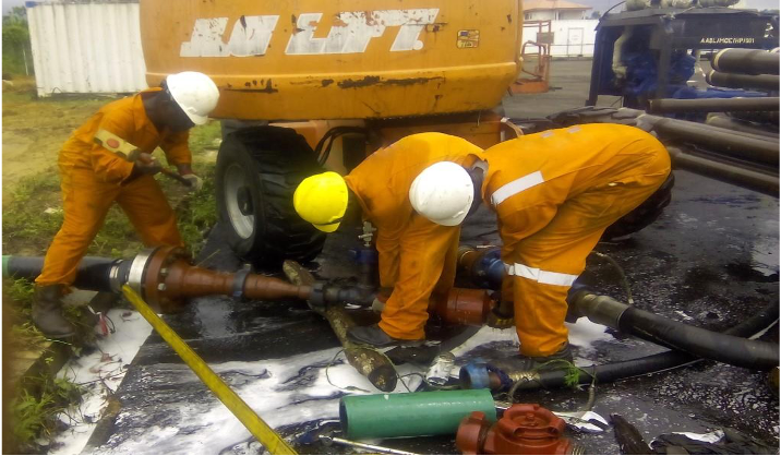 14.5 KM GRE HYDROTEST WORKS – AMUKPE. SEPLAT
